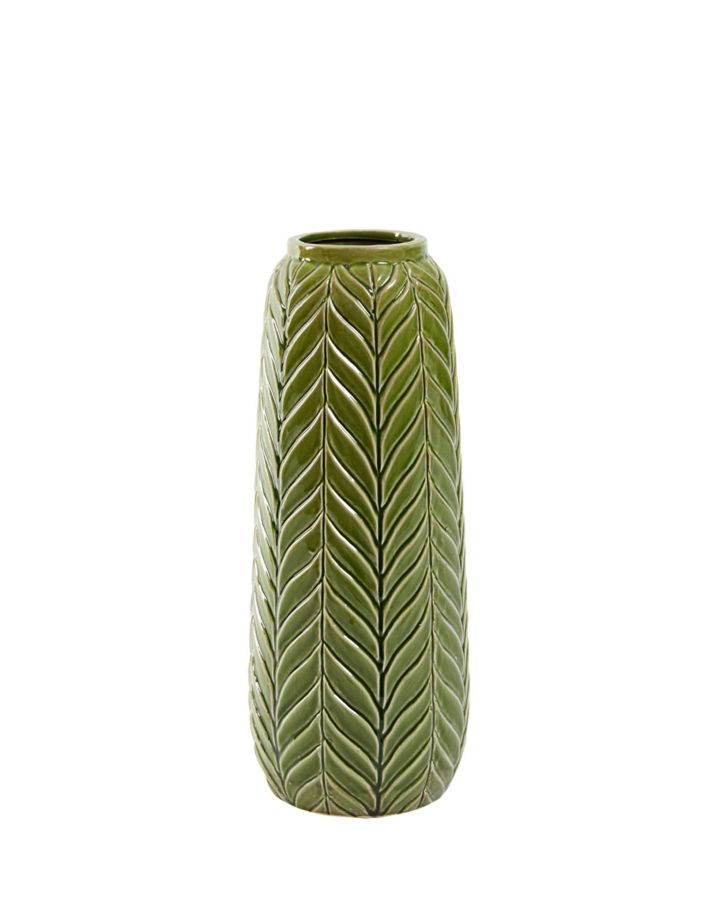 Vase Lilo Céramique Vert Ø14,5 X 33,5Cm