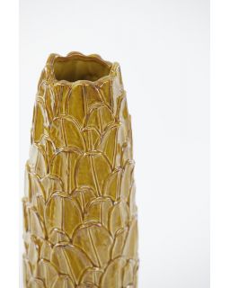 Vase Toine Céramique Ocre Jaune Ø15 X 46Cm