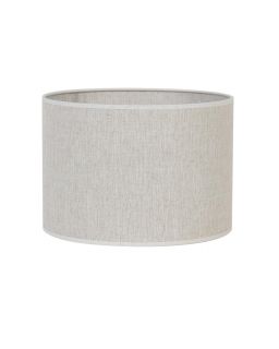 Abat-Jour Cylindre Breska Perle Blanc 20 X 20 X 15Cm