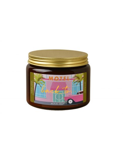 Bougie Back to …Miami Beach 400Gr