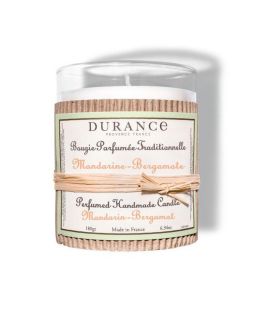 Bougie Parfumée Traditionnelle 180 Gr Mandarine-Bergamote