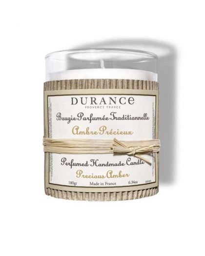 Bougie Parfumée Traditionnelle 180 Gr Ambre Précieux