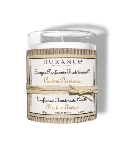 Bougie Parfumée Traditionnelle 180 Gr Ambre Précieux