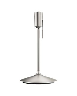 Pied Lampadaire De TableBrushedmétal, W/Usb, H42Cm