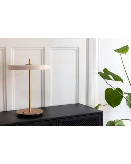 Lampe De Table Asteria Blanc Ø40 X 30Cm