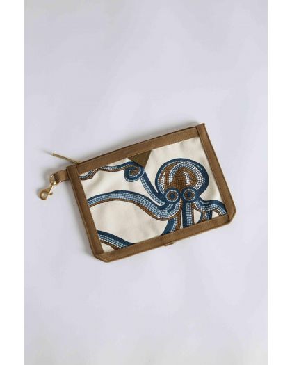 Pochette Croisiere Lula Corps 100% Coton Doublure 100% Coton Anse 93% Polyester