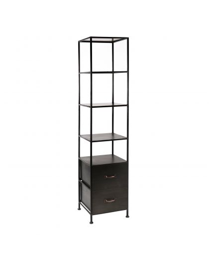 Etagere Typographique 2 Tiroir L40/P40/H180