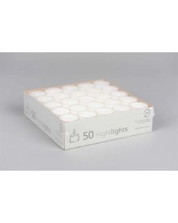 Tray 50 Nightlights Clearcup 7-8 Heures De Combustion