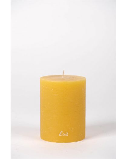  Bougie Rustique Luz Your Senses Ocre Ø10Xh13Cm