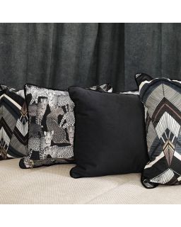Coussin Carre Velours Podevache Cb 45 x45