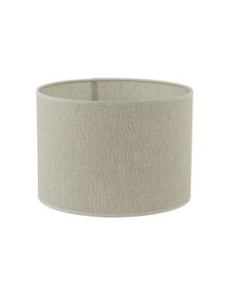Abat-Jour Cylindre 25-25-18 Cm Breska Perle Blanc