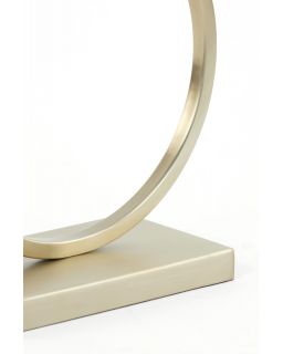 Pied De Lampe 30X13X37 Cm Liva Or Clair