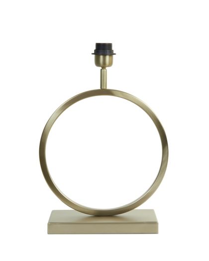 Pied De Lampe 30X13X37 Cm Liva Or Clair