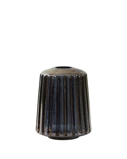 Vase Ø18X22 Cm Remy Verre Fumé