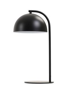 Lampe De Table 24X20X43 Cm Mette Noir Mat