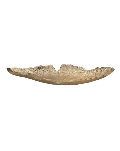Husavik Plat Aluminium L 56,5 X W 26 X H 7,5Cm Or
