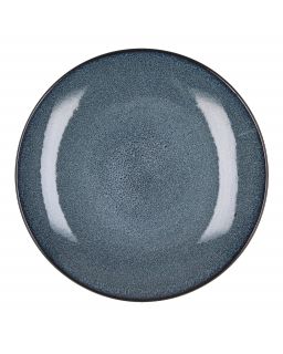  Mirha Assiette Plate Grès Ø27Cm Bleu