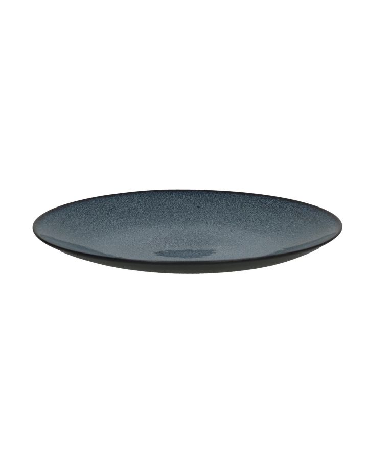  Mirha Assiette Plate Grès Ø27Cm Bleu