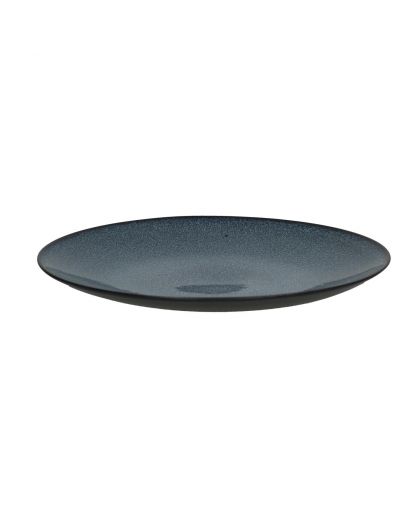  Mirha Assiette Plate Grès Ø27Cm Bleu