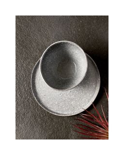  Porcelino Grain Bol À Céréales Grès Ø14 X H 8,2Cm Anthracite