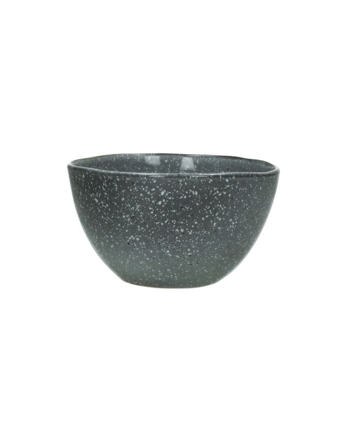  Porcelino Grain Bol À Céréales Grès Ø14 X H 8,2Cm Anthracite