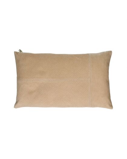  Manchester Coussin Velours L 50 X W 30Cm Latté