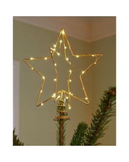 Christmas Top, H25 Cm, Or