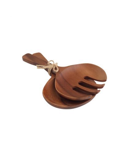 Couverts A Salade 24 Cm Acacia