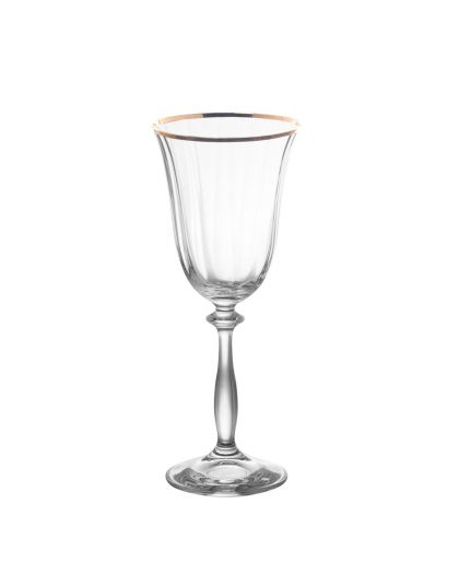 Coffret 6 Verres A Pied Angela Optic Filetor 35Cl