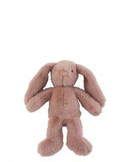 Lapin Peluche Rose S (26X20X30Cm)