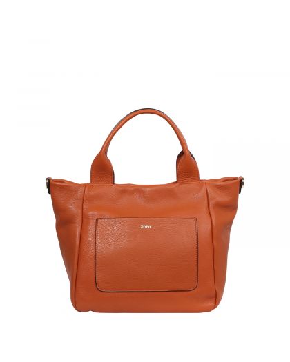 Sac Shopping Raquel Small Cuir Dalia Couleur Rust Taille 370X160X250Cm