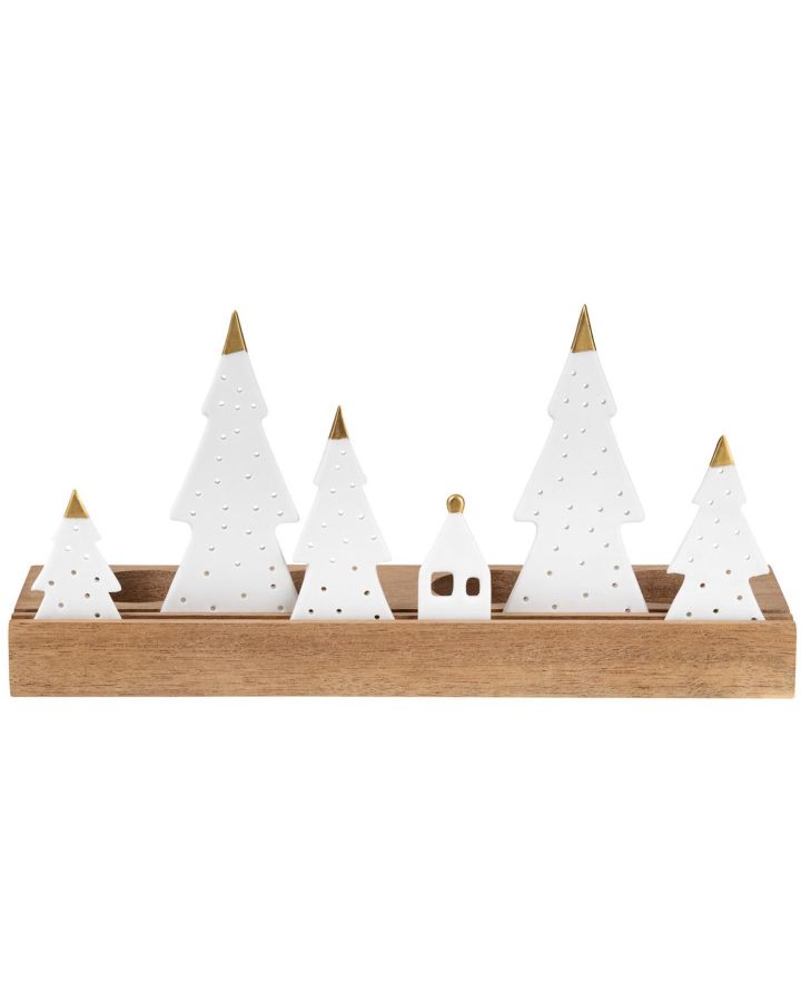Light Object Firs 25X7X13Cm