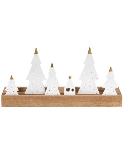 Light Object Firs 25X7X13Cm