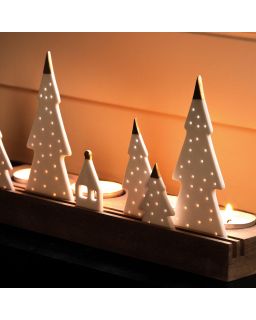 Light Object Firs 25X7X13Cm