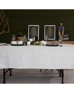 Nappe Etincelle Blanc 250X150 Cm