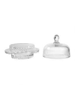 Beurrier Rond Mystre Verre Ø12Xh11 Cm