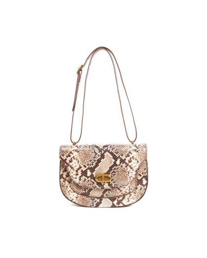 Sac Daria Python Beige