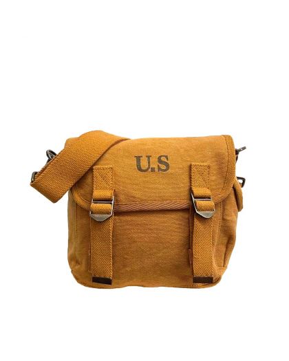 Sac, Petit Toile Chiné Safran