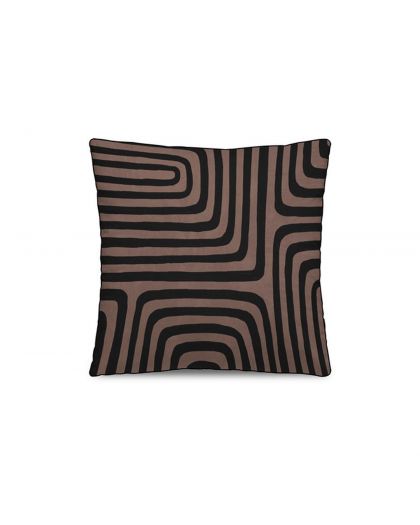 Coussin Carre Velours Podevache Cb 45X45Cm
