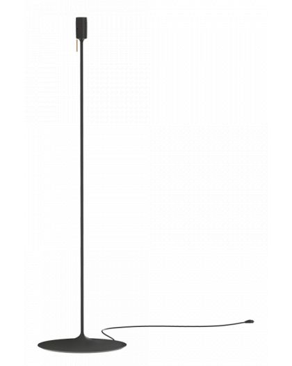 Lampadaire Droit Noir ChampagneØ38 X H140Cm