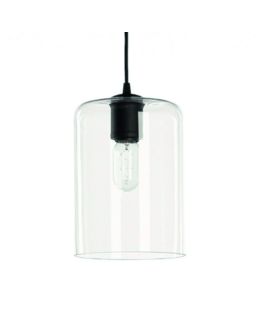 Abat-Jour Verre Cylindrique Clear TransparentØ18XH24Cm