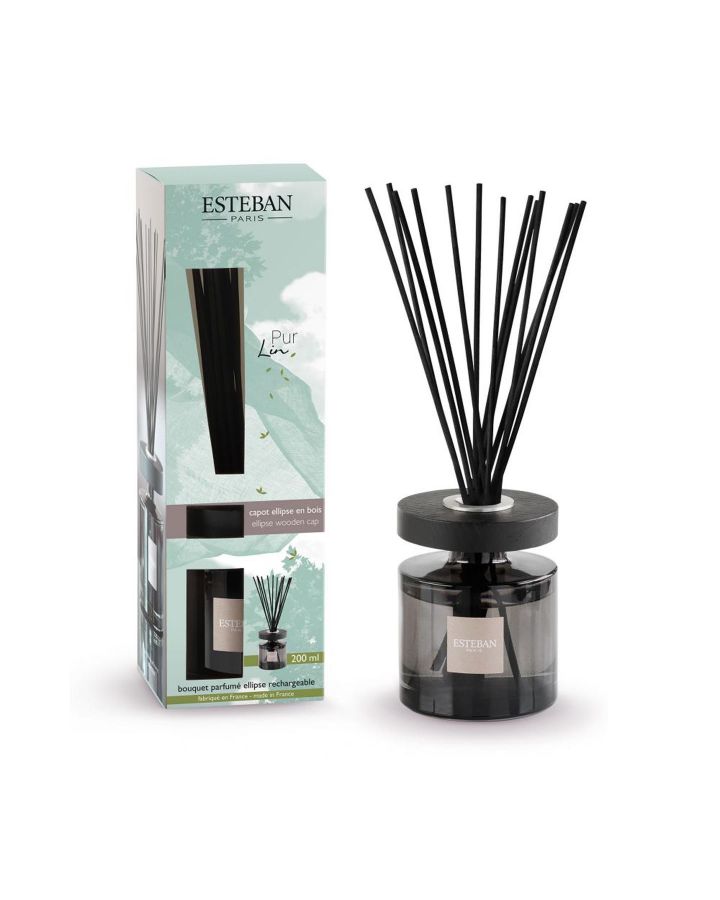Bouquet Parfumé Ellipse Et Sa Recharge - Pur Lin 200 Ml Bouquet Parfumé Ellipse Et Sa Recharge - Pur Lin 200 Ml