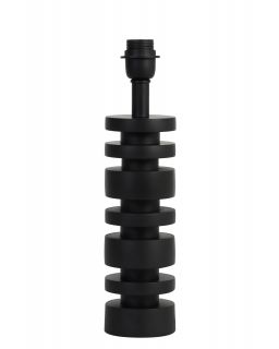 Pied De Lampe Ø10,5X35 Cm Desley Noir Mat