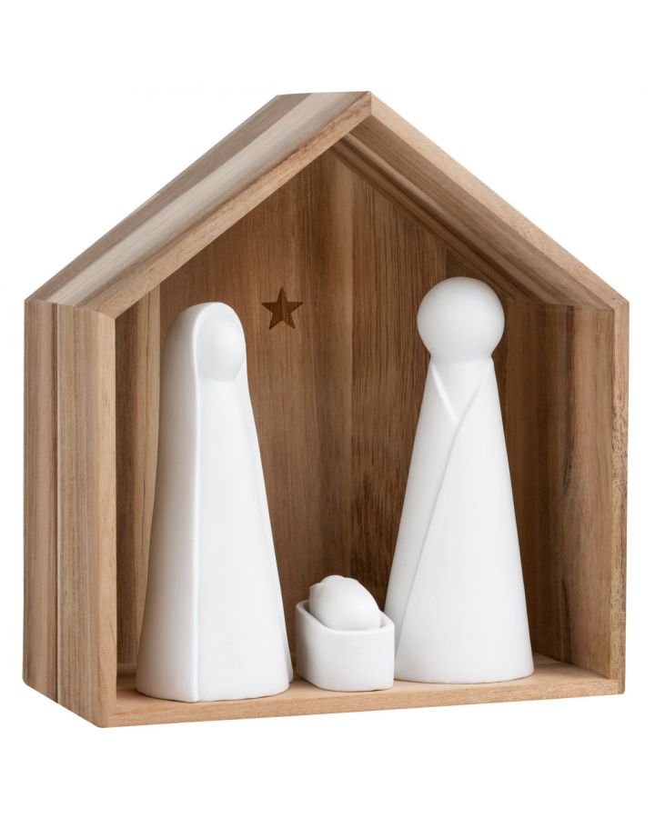 Big Nativity Set 18,5X20,5X9,5Cm