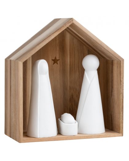 Big Nativity Set 18,5X20,5X9,5Cm