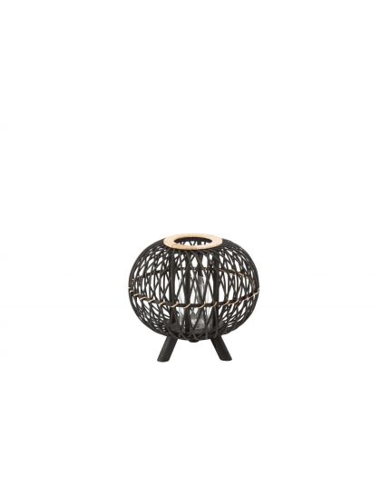Lanterne Boule+P Bam No/Nat S (33X33X32Cm)