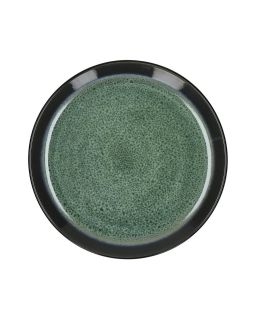  Mirha Esmeralda Assiette À Dessert Grès Ø21,5 X H 2,1Cm Vert