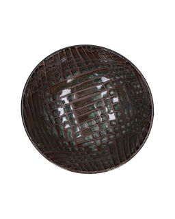  Estro Bol À Soupe Porcelaine Ø15 X H 7Cm Bronze