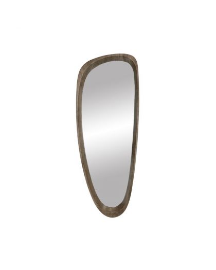 Miroir Vik Placage Pin 26 X 4,5 X 69Cm Taupe