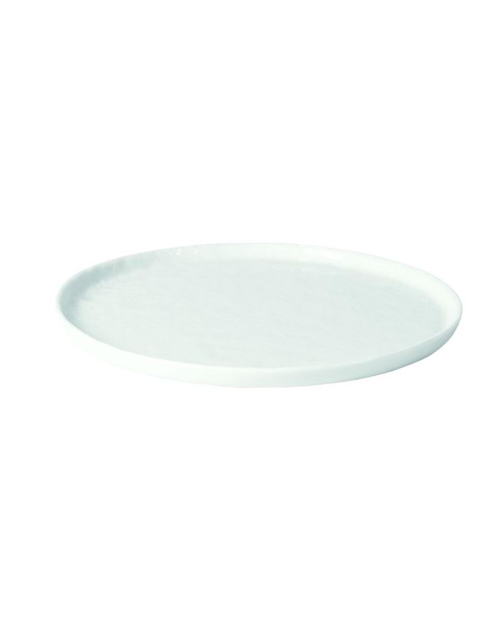 Assiette A Dessert Porcelino Porcelaine Blanche